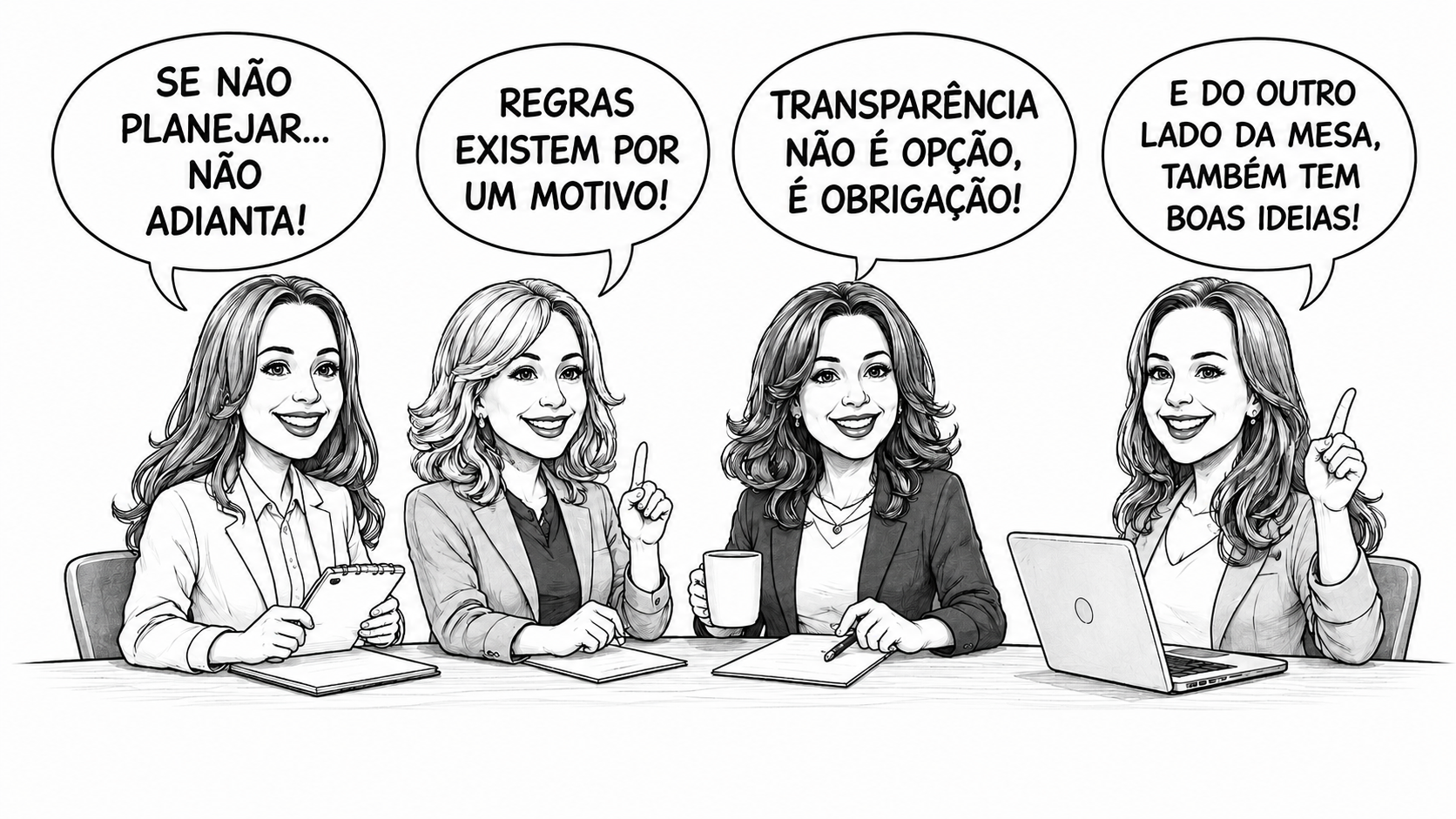 Charge da Semana - Licitação Sem Lado